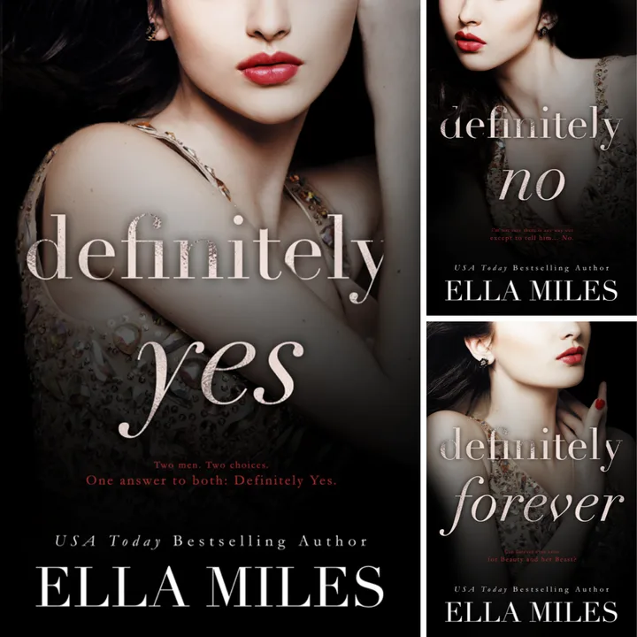 Paperback Edition Definitely Yes, Definitely No, & Definitely Forever Bundle